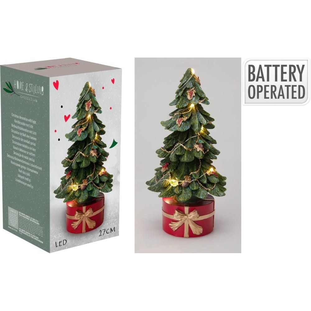 ALBERO RESINA CLED 13X27CM